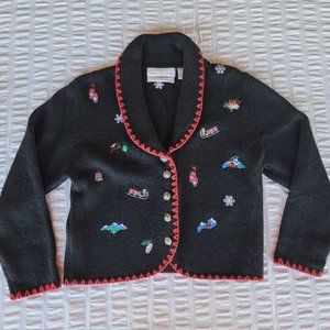 Northern Isles Knit Christmas Sweater Cardigan